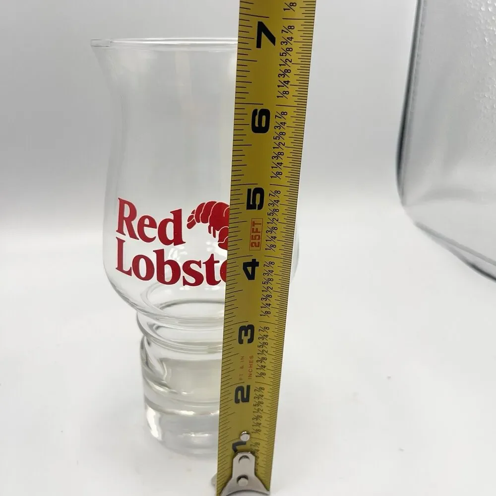 Red Lobster 1990's Hurricane Glass